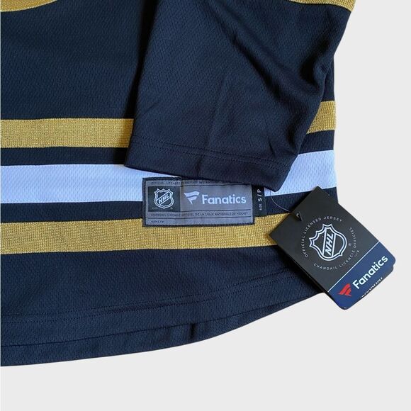 NWT Boston Bruins Centennial David Pastrnak Sz S Breakaway Home Jersey Fanatics - Picture 9 of 16